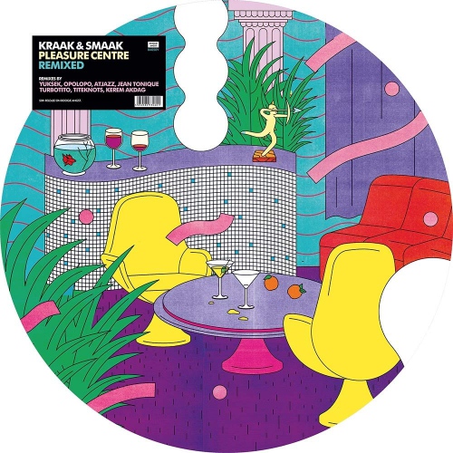Kraak  &  Smaak - Pleasure Centre Remixed vinyl cover