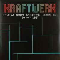 Kraftwerk - Live At Tribal Gathering, Luton, Uk 24 May 1997 vinyl cover