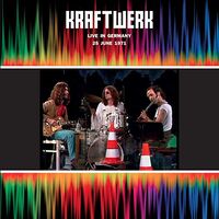 Kraftwerk - Live In Germany 25 June 1971 vinyl cover