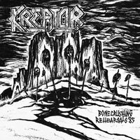 Kreator - Bonecrushing Rehearsals 1985 (Bone) vinyl cover