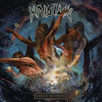 Krisiun - Scourge Of The Enthroned vinyl cover