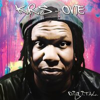 KRS-One - D.i.g.i.t.a.l. (Purple) vinyl cover