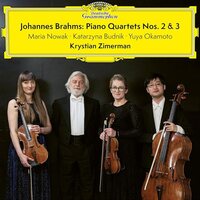 Krystian Zimerman - Brahms: Piano Quartets Nos. 2 & 3 vinyl cover