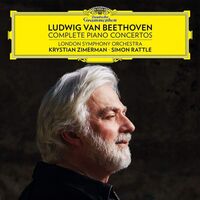 Krystian Zimerman / Simon Rattle / London Symphony Orc - Beethoven: Complete Piano Concertos vinyl cover
