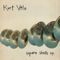 Kurt Vile - Square Shells Opaque Aqua vinyl cover