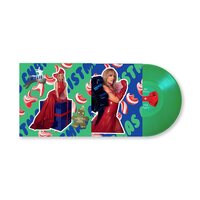 Kylie Minogue - Kylie Christmas Fully Wrapped (Transparent Green) vinyl cover