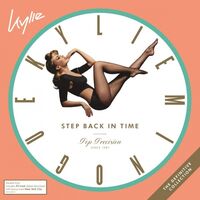 Kylie Minogue - Step Back In Time: The Definitive Collection vinyl cover