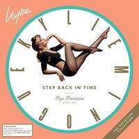 Kylie Minogue - Step Back In Time: The Definitive Collection vinyl cover