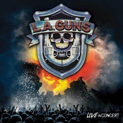 L.A. Guns - Live In Concert (Blue) vinyl cover