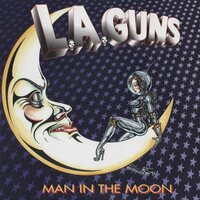 L.A. Guns - Man In The Moon (Cobalt; Anniversary Edition) vinyl cover