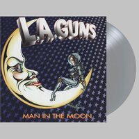 L.A. Guns - Man In The Moon (Metallic Silver) vinyl cover