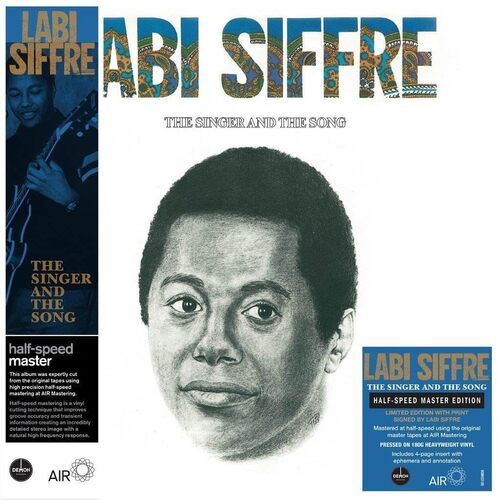 Labi Siffre - Singer & The Song (Half-Speed Master With Autographed Print) vinyl cover