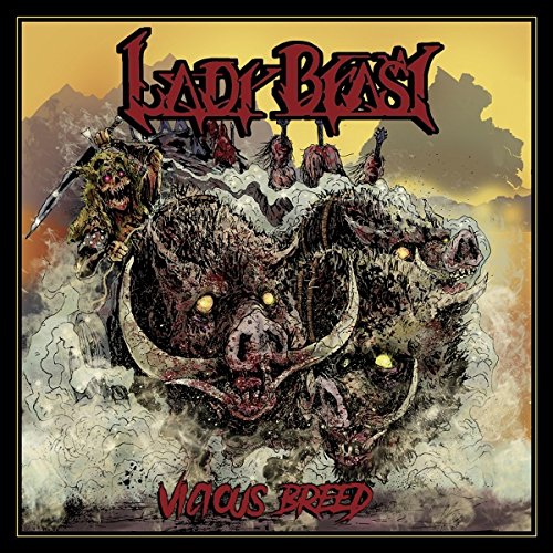 Lady Beast - Vicious Breed vinyl cover
