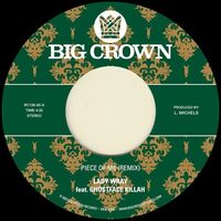Lady Wray / Pete Rock - Piece Of Me Feat. Ghostface Killah B/W Joy & Pain Pete Rock Remix vinyl cover