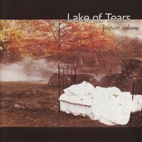 Lake Of Tears - LAke Of Tears-Forever Autumn (White Black) vinyl cover