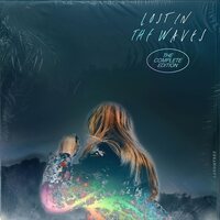 LANDMVRKS - Lost In The Waves The Complete Edition (Pink transparent / coke bottle green transparent) vinyl cover
