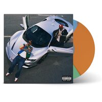 Larry June - Until Night Comes (Green/Blue/Orange) vinyl cover