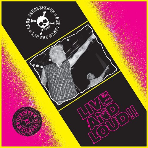 Lars Frederiksen - Live 'N' Loud vinyl cover