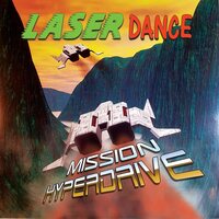 Laserdance - Mission Hyperdrive vinyl cover