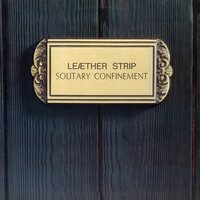 Leaetherstrip - Solitary Confinement (Blue) vinyl cover