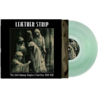 Leather Strip - The Zoth Ommog Singles & Rarities 1989-1991 (Coke Bottle Green) vinyl cover