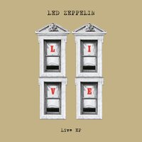 Led Zeppelin - Live EP vinyl cover