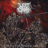Left Cross - Upon Desecrated Altars vinyl cover