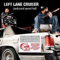 Left Lane Cruiser - Junkyard Speedball (Red & Black "Smash") vinyl cover