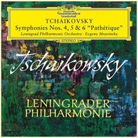 Leningrad Philharmon Tchaikovsky - Symphony No.4 I N F Minor, Op.36, Th.27; Symphony No.5 I N E Minor, Op vinyl cover