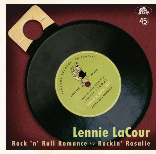 Lennie Lacour - Rock 'n' Roll Romance/rockin' Rosalie vinyl cover
