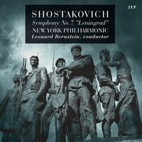 Leonard Bernstein - Symphony 7 Op 60 Leningrad vinyl cover