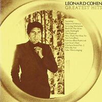 Leonard Cohen - Greatest Hits vinyl cover