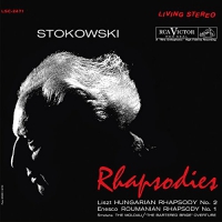 Leopold Stokowski - Rhapsodies 45 Rpm vinyl cover
