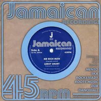 Leroy Smart - Mr Rich Man/Version vinyl cover