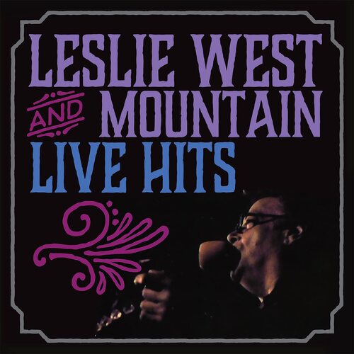 Leslie West & Mountain - Live Hits (Clear) vinyl cover