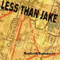 Less Than Jake - Borders & Boundaries 25th Anniversary (Yellow) vinyl cover