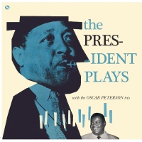 Lester Young - President Plays With The Oscar Peterson Trio vinyl cover