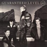 Level 42 - Guaranteed (Limited Expanded Silver & Black Marble Tracks) vinyl cover