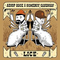 Lice: Aesop Rock & Homeboy Sandman - Lice Aesop Rock & Homeboy Sandman vinyl cover