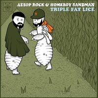 Lice (Aesop Rock & Homeboy Sandman) - Triple Fat Lice vinyl cover