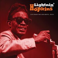 Lightnin' Hopkins - Live From The Ash Grove...Plus! (Cobalt Blue) vinyl cover