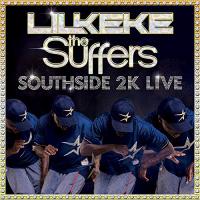 Lil Keke - Southside 2K Live Transparent Blue/gold vinyl cover