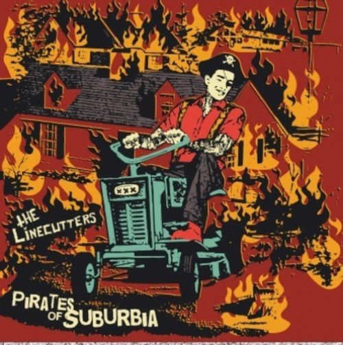 Linecutters - Pirates Of Suburbia vinyl cover