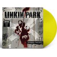 Linkin Park - Hybrid Theory (Translucent Yellow) vinyl cover