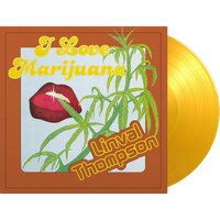Linval Thompson - I Love Marijuana (Translucent Yellow) vinyl cover