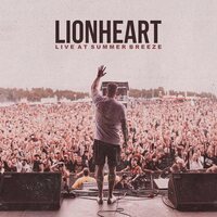 Lionheart - Live at Summerbreeze Col. vinyl cover