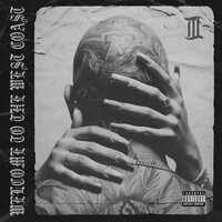 Lionheart - Welcome To The West Coast III (Silver/Black Split) vinyl cover