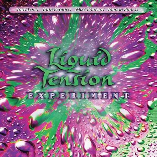 Liquid Tension Experiment - Liquid Tension Experiment (Purple/Black Splatter) vinyl cover