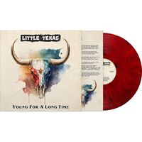 Little Texas - Young For A Long Time (Red Marble) vinyl cover