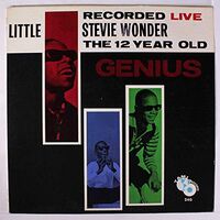 Little Wonder Stevie - 12 Year Old Genius vinyl cover
